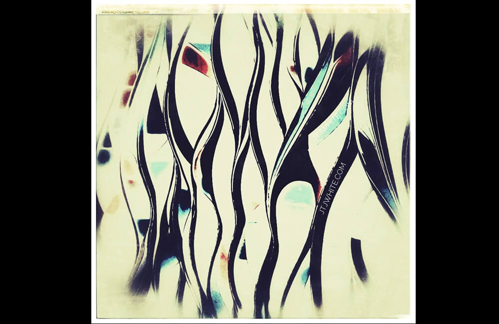 Artwork by JTJ White titled titled as 'Stick Figures Dance'