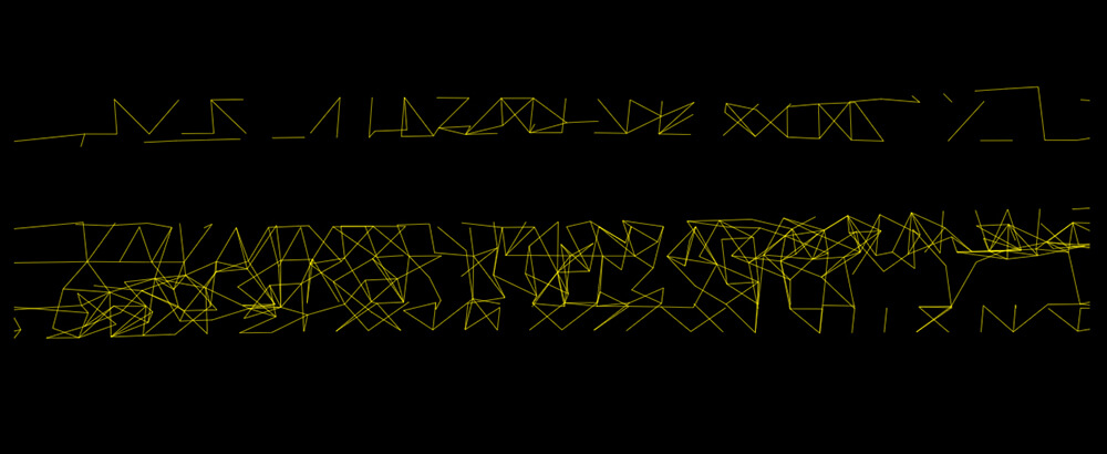 An image of visual art made from JavaScript and SVG. This work is called AOM.Render.031424.8