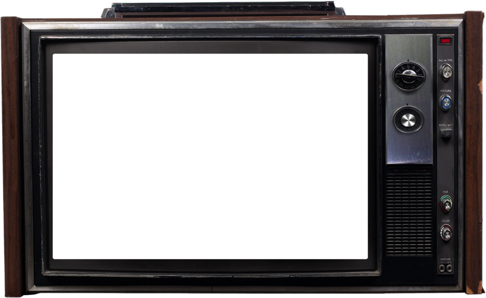 Vintage television set